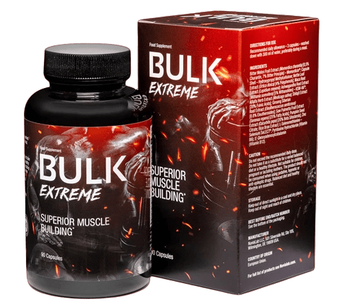 Bulk Extreme - Pregled kapsul za gradnjo mišic. Cena, Mnenja na forumih,Dela, Sestavine, Uradna stran