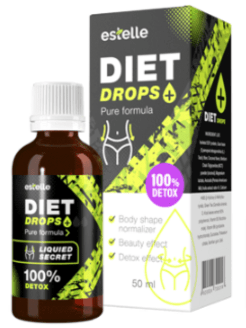 Diet Drops - De unde să cumpere, preț, site-ul web al producătorului, efecte, recenzii, compoziție