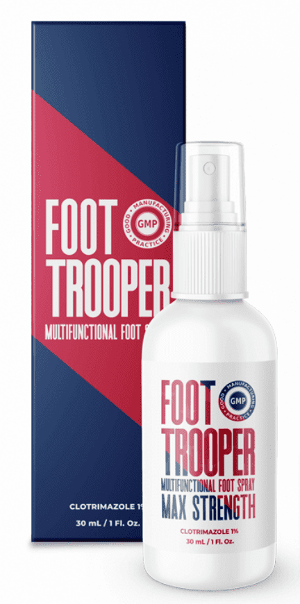 Foot Trooper Atsiliepimai, Tai veikia, Sudedamosios dalys, vaistinės kaina, Atsiliepimai ir oficiali svetainė