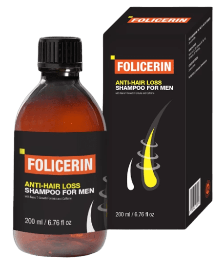 Folicerīna šampūns matu izkrišanai